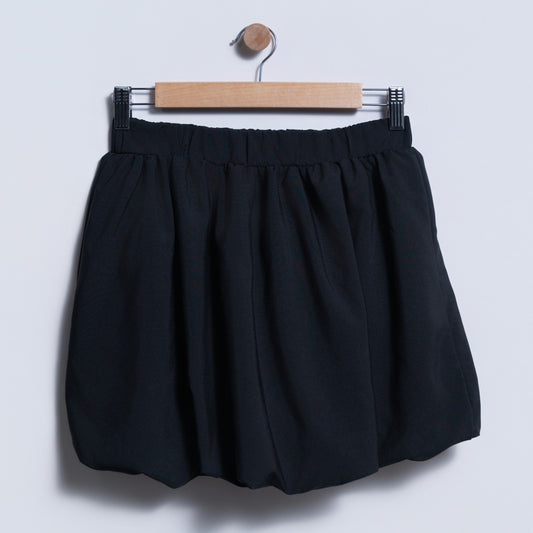 Girls Black Puffball Skirt