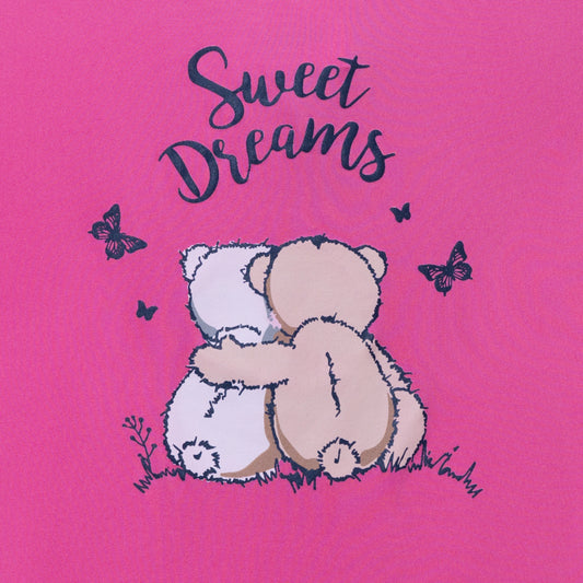 Girls Cerise Pyjama Sleep Shirt