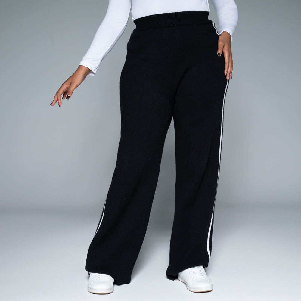 Ladies Side Stripe Pants