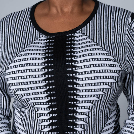 Ladies Jacquard Dress