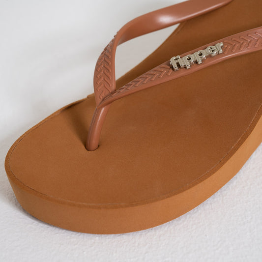 Mocca Wedge Sandals