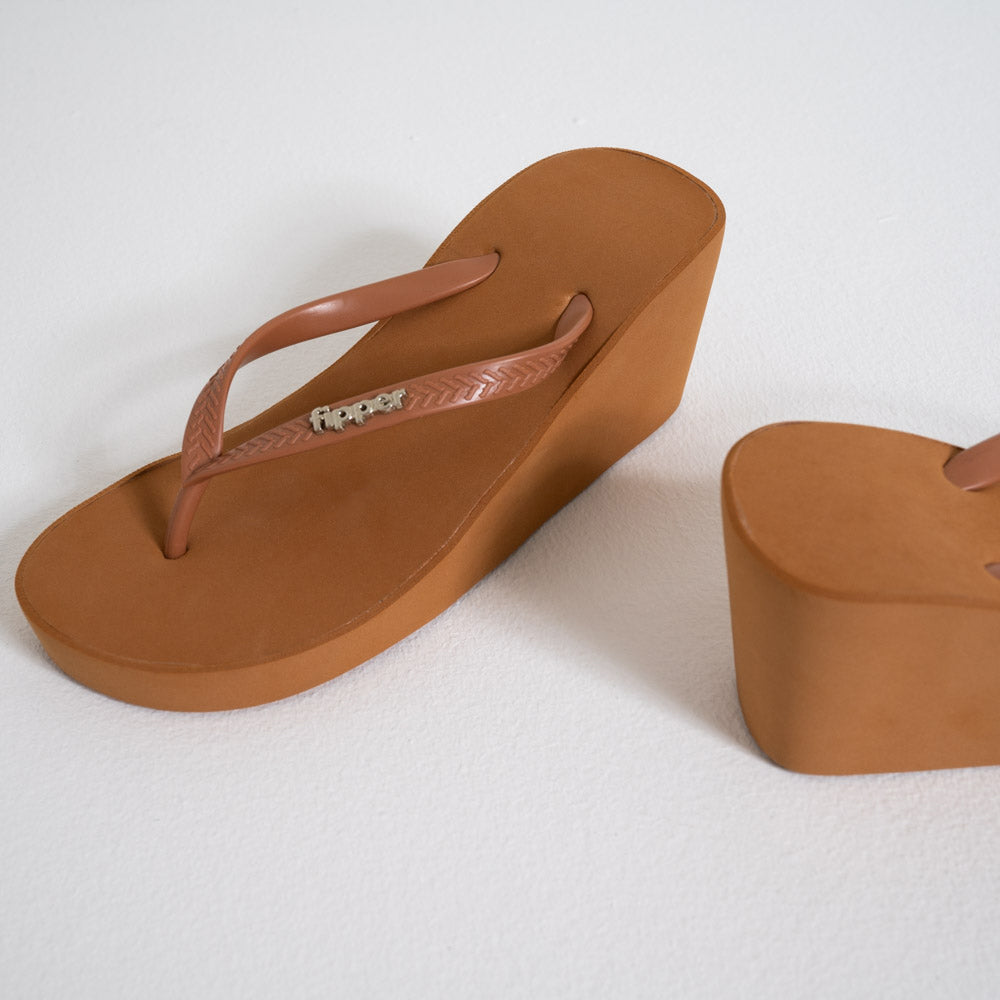 Mocca Wedge Sandals