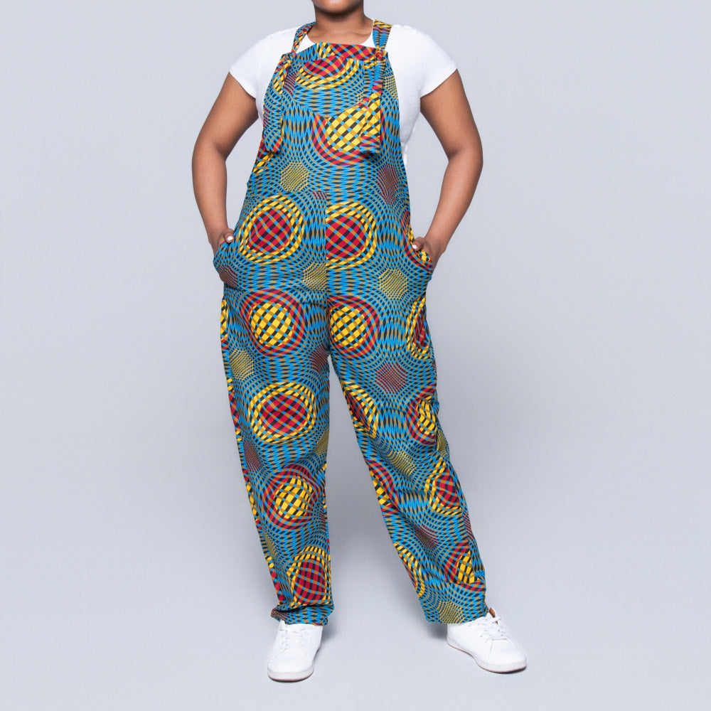 Ethnic Print Jumpsuit