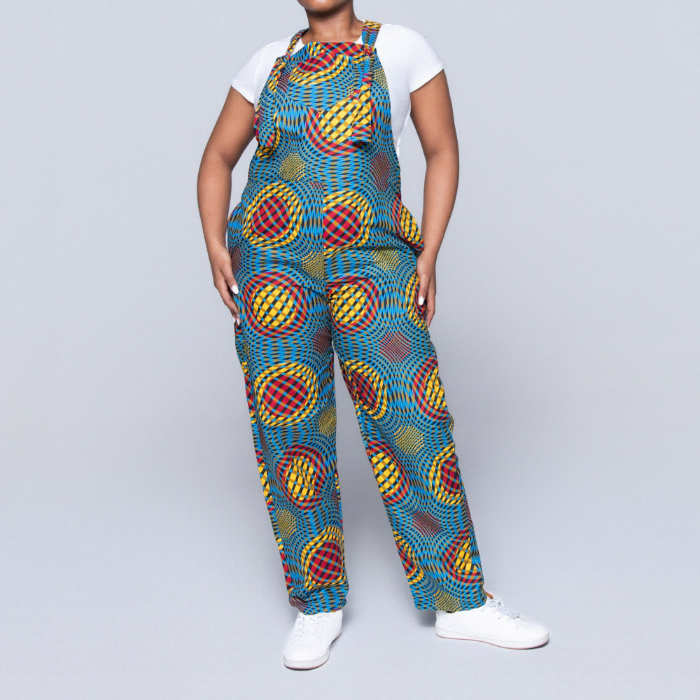 Ethnic Print Jumpsuit