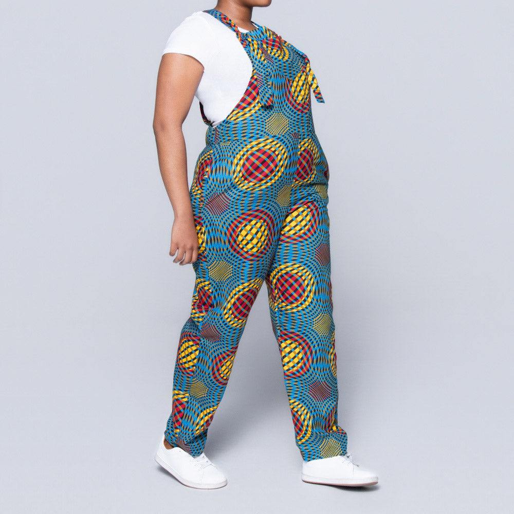 Ethnic Print Jumpsuit