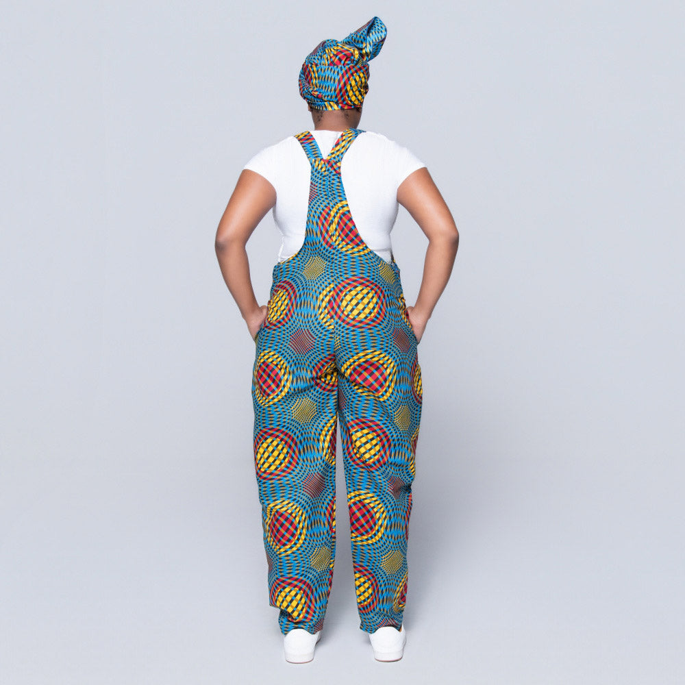 Ethnic Print Jumpsuit