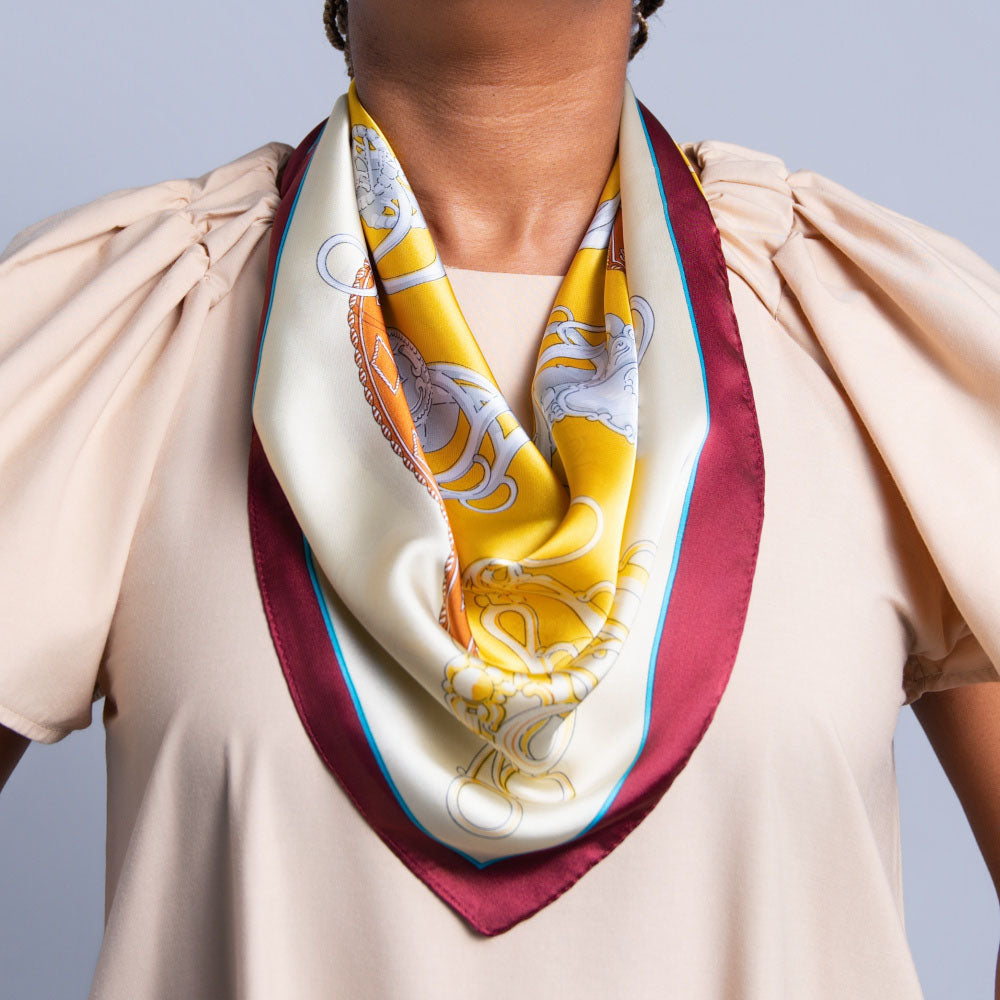 Maroon Neck Scarf