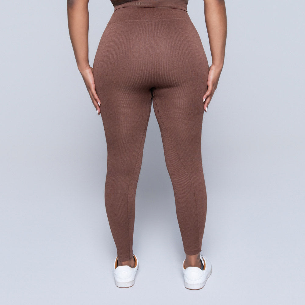 Ladies Brown Gym Pants