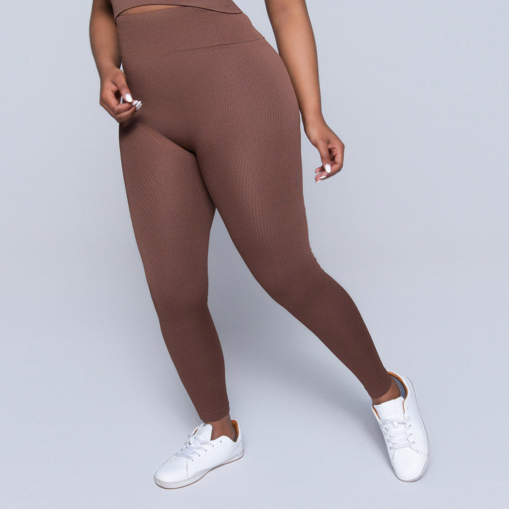 Ladies Brown Gym Pants