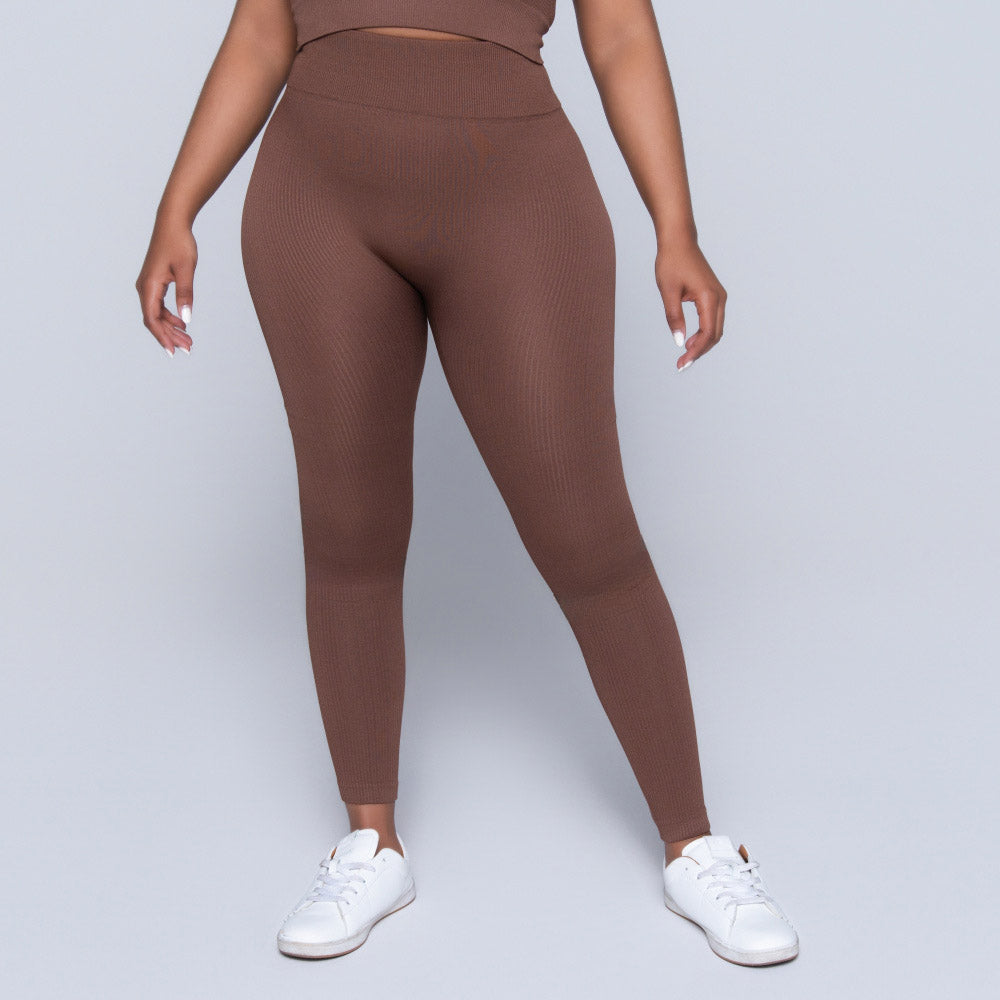 Ladies Brown Gym Pants