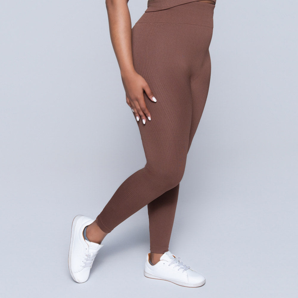 Ladies Brown Gym Pants
