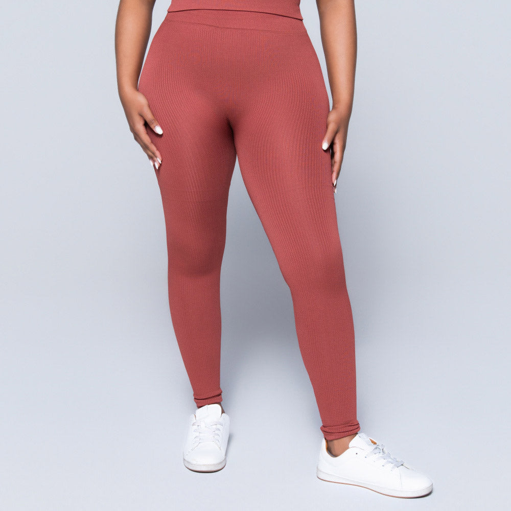 Ladies Rust Gym Pants