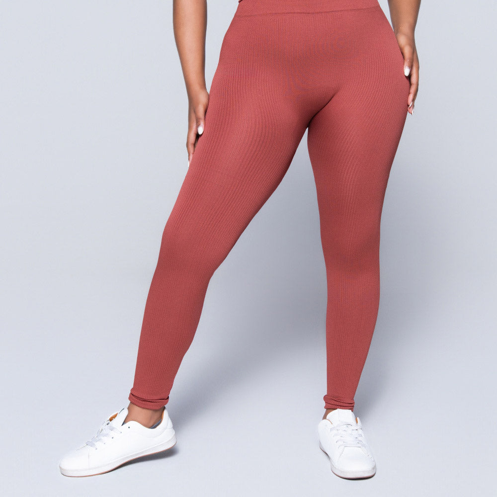 Ladies Rust Gym Pants