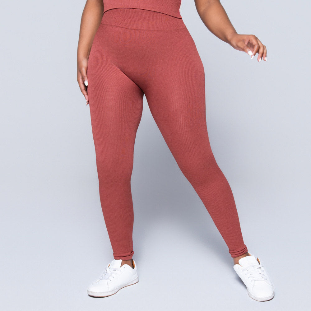 Ladies Rust Gym Pants