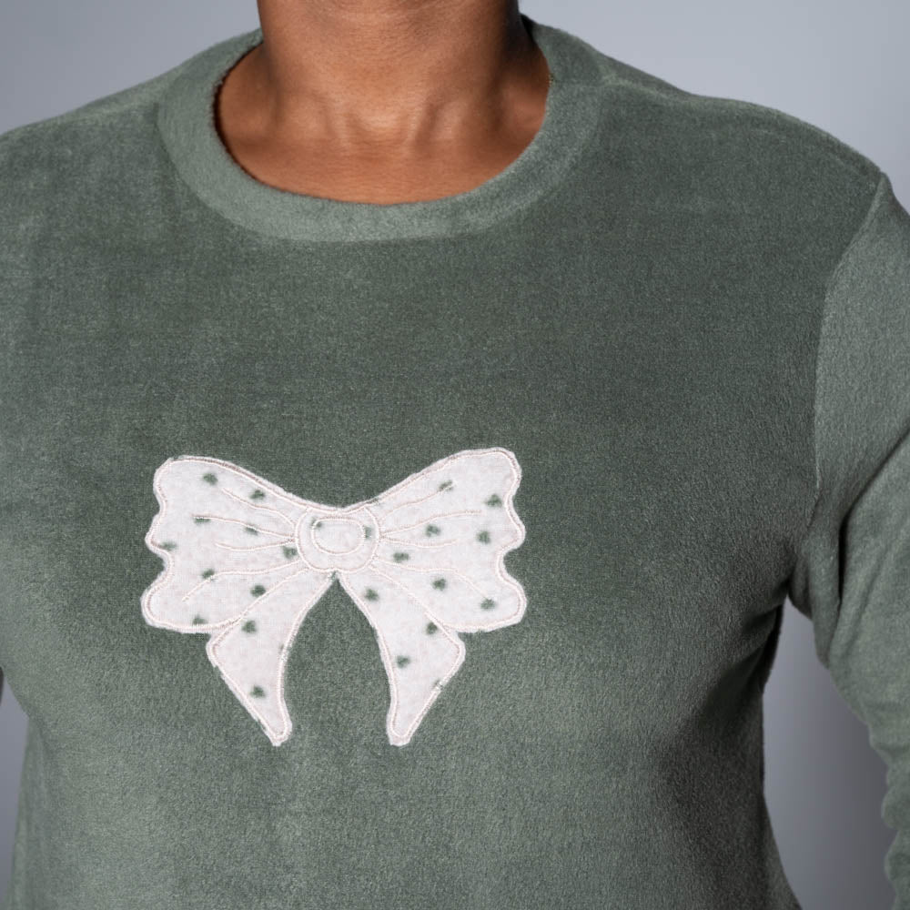 Plain And Printed Pyjamas Set