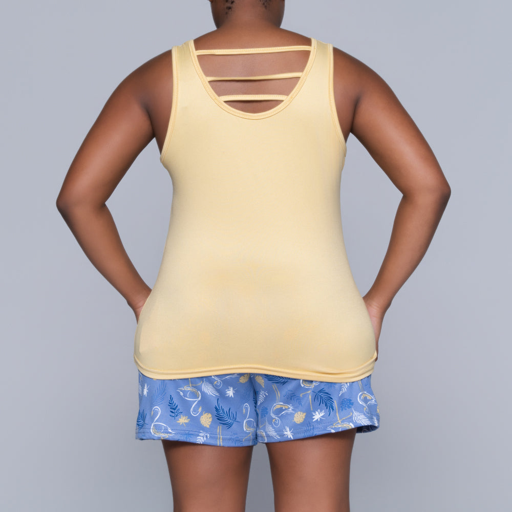 Printed Shorty Pyjama Set