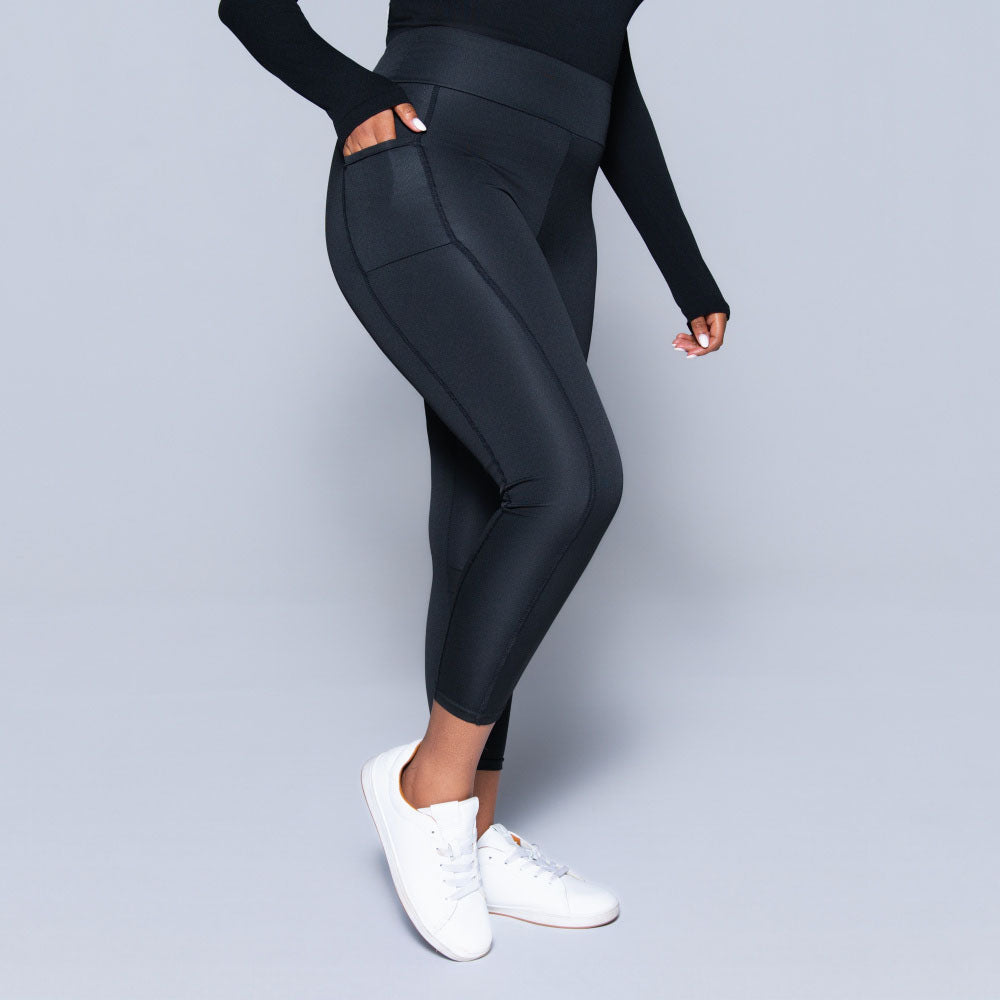 Black Pocket Edit Gym Leggings