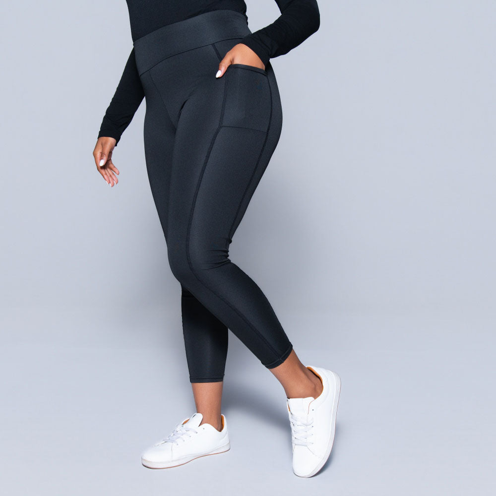 Black Pocket Edit Gym Leggings