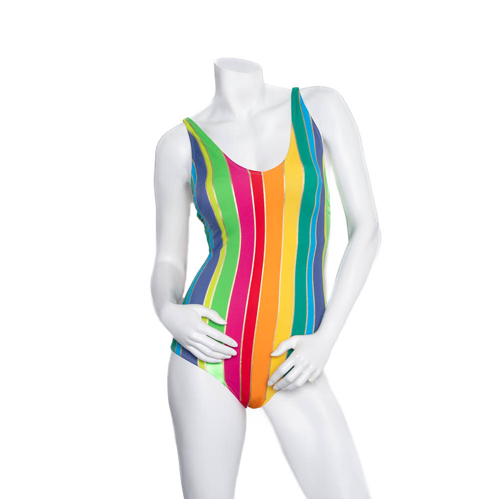 Multicolour One Piece Swimwear Set