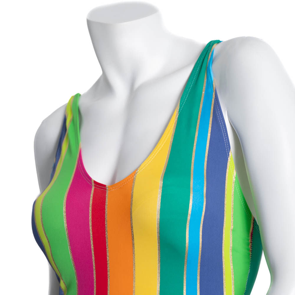 Multicolour One Piece Swimwear Set