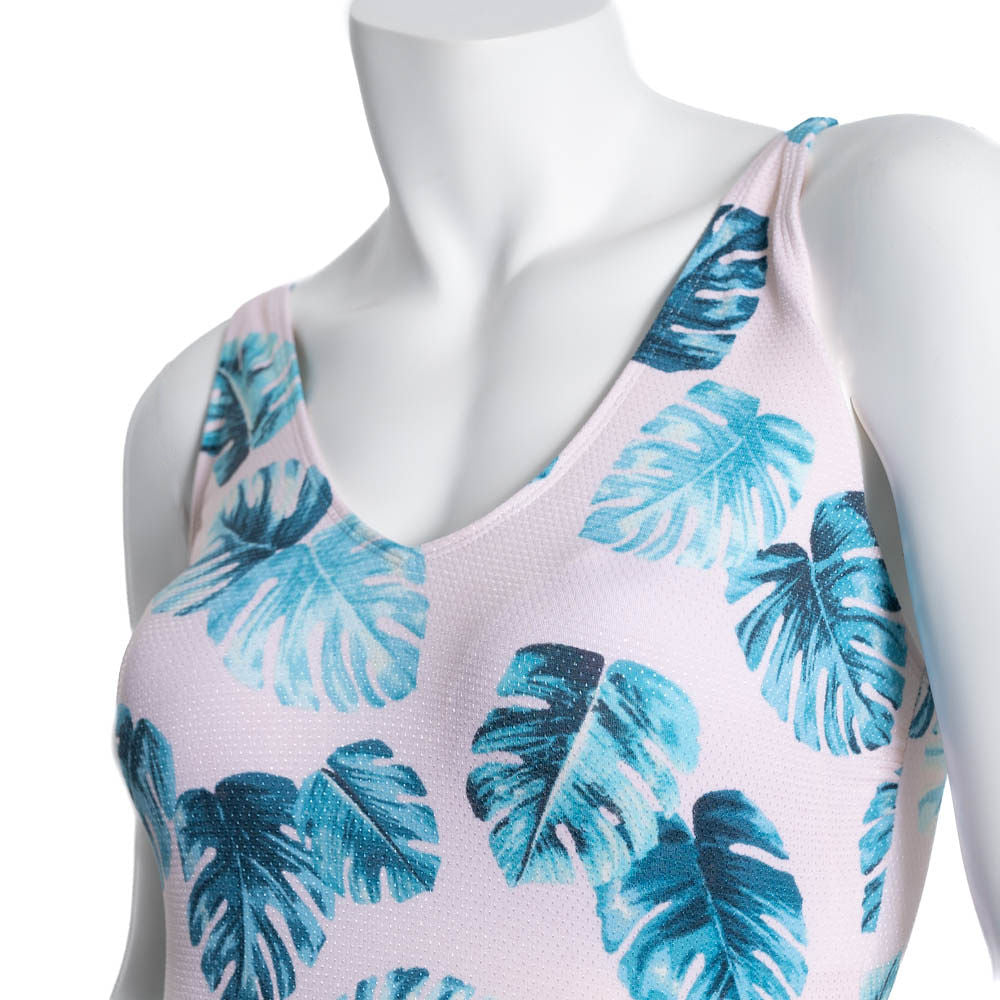 Printed One Piece Swimwear Set