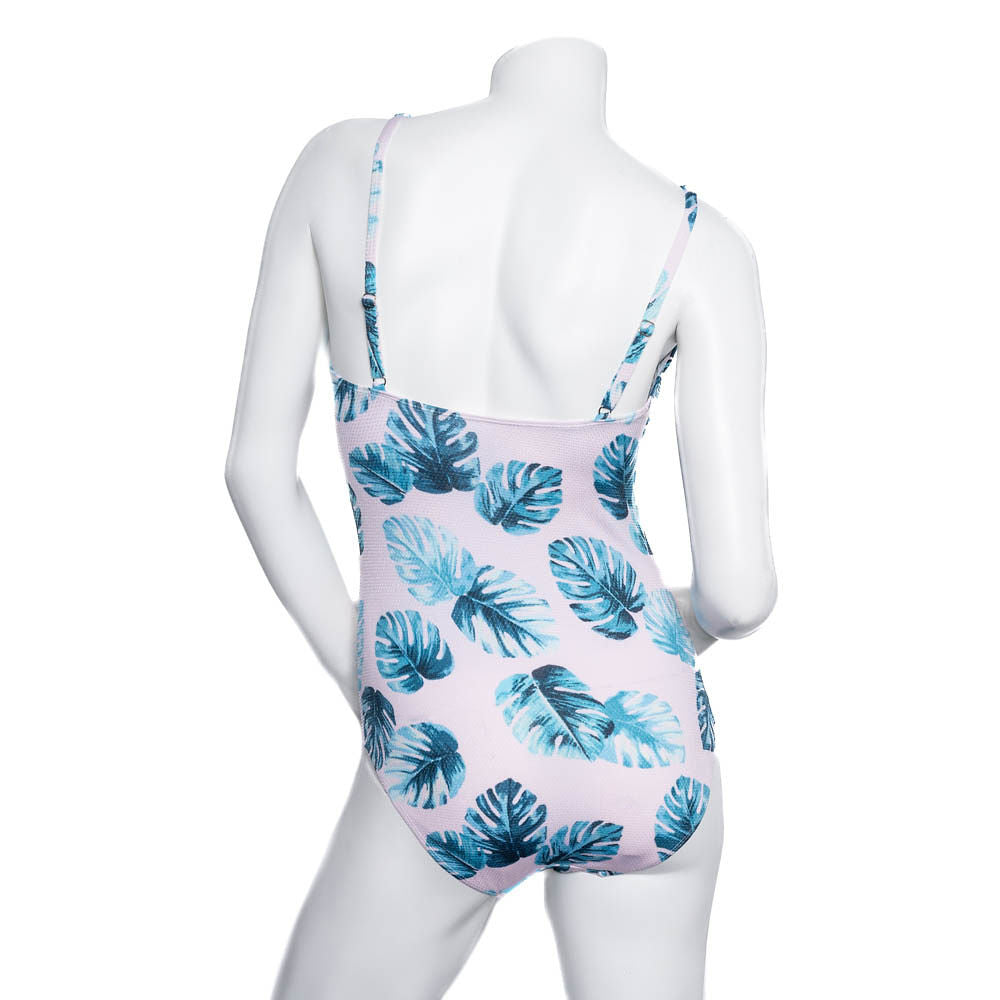 Printed One Piece Swimwear Set