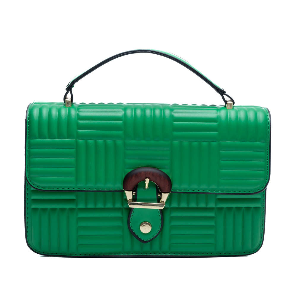 Single Handle Green Bag