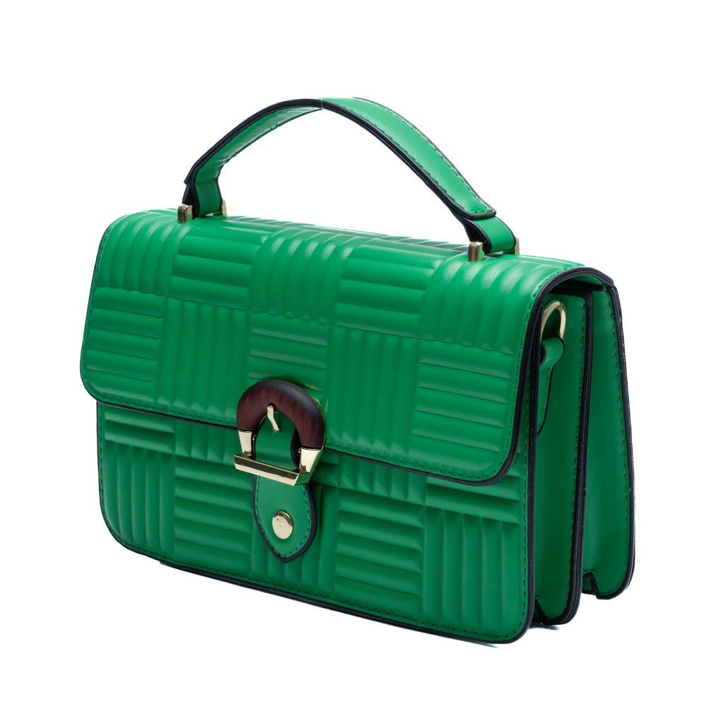 Single Handle Green Bag