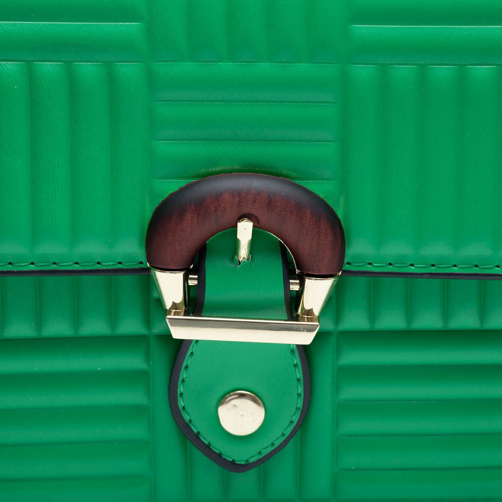 Single Handle Green Bag