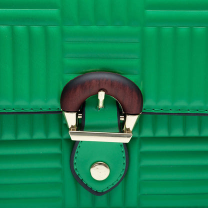 Single Handle Green Bag
