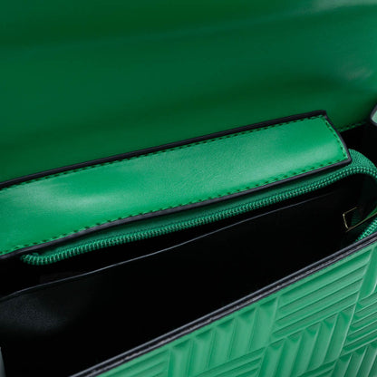 Single Handle Green Bag