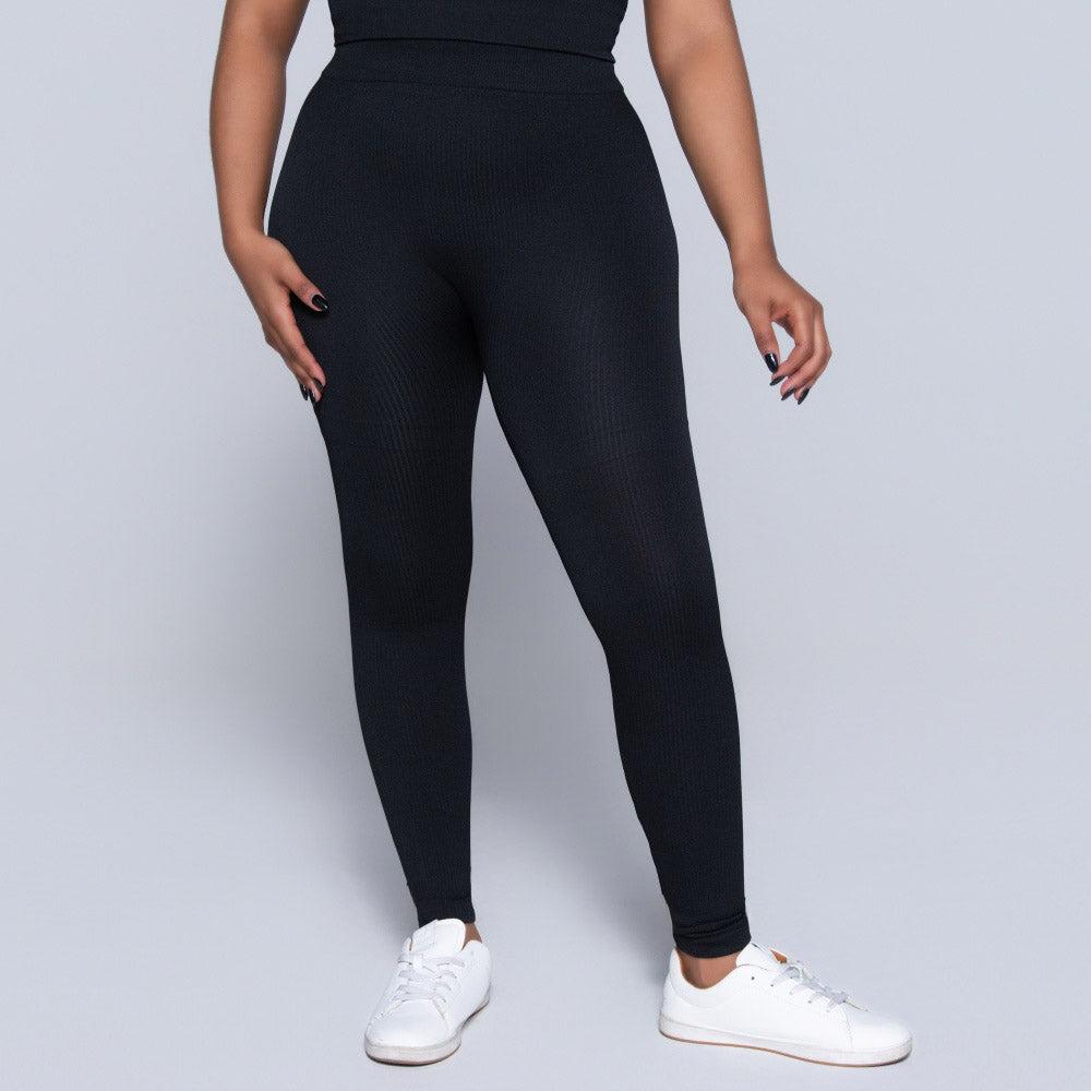 Black Active Wear Gym Pants