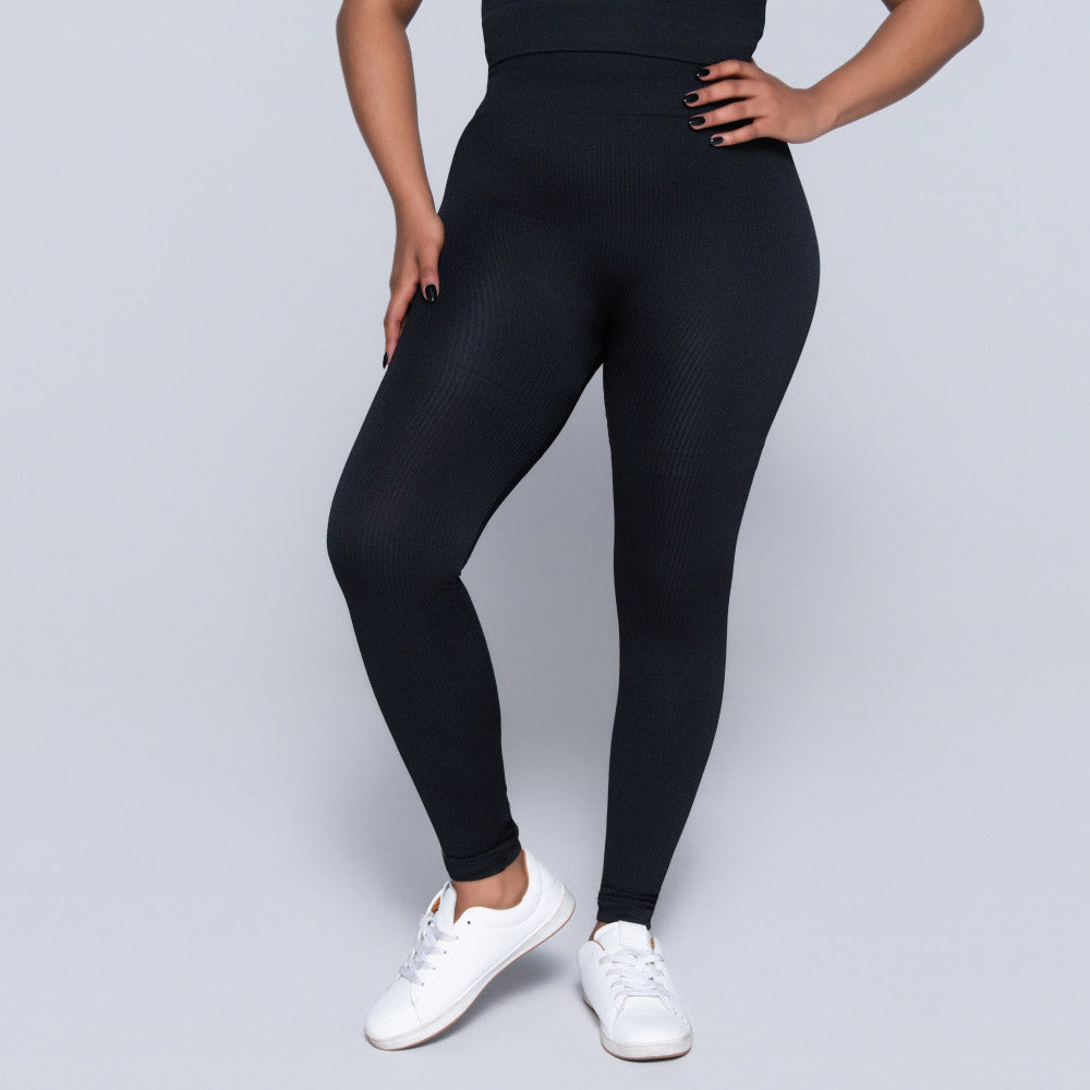 Black Active Wear Gym Pants