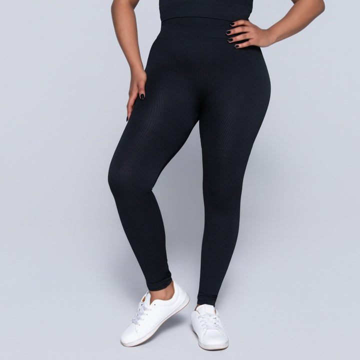 Black Active Wear Gym Pants