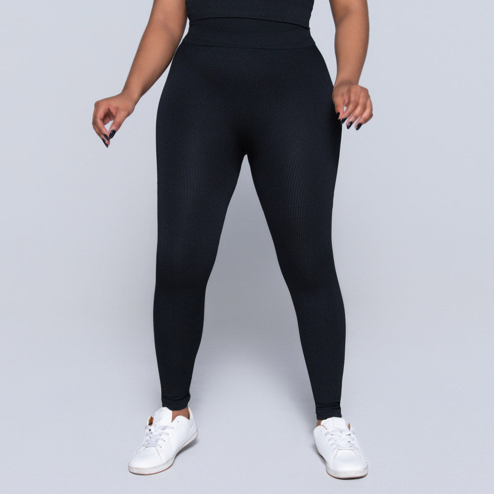 Black Active Wear Gym Pants