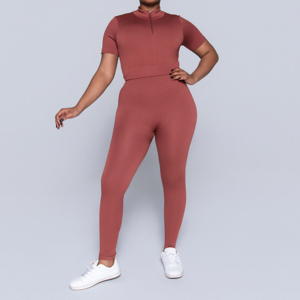 Rust Active Wear Gym Pants