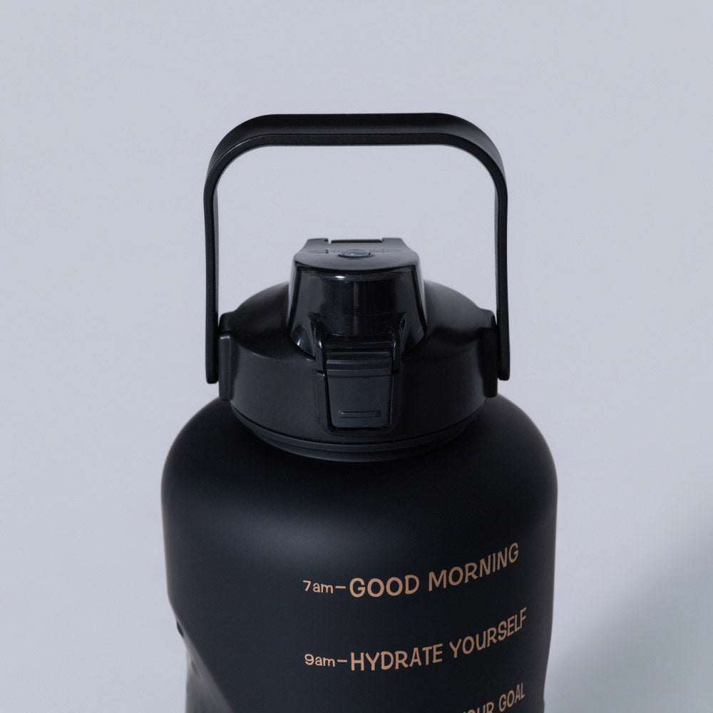 Black Gym Water Bottle