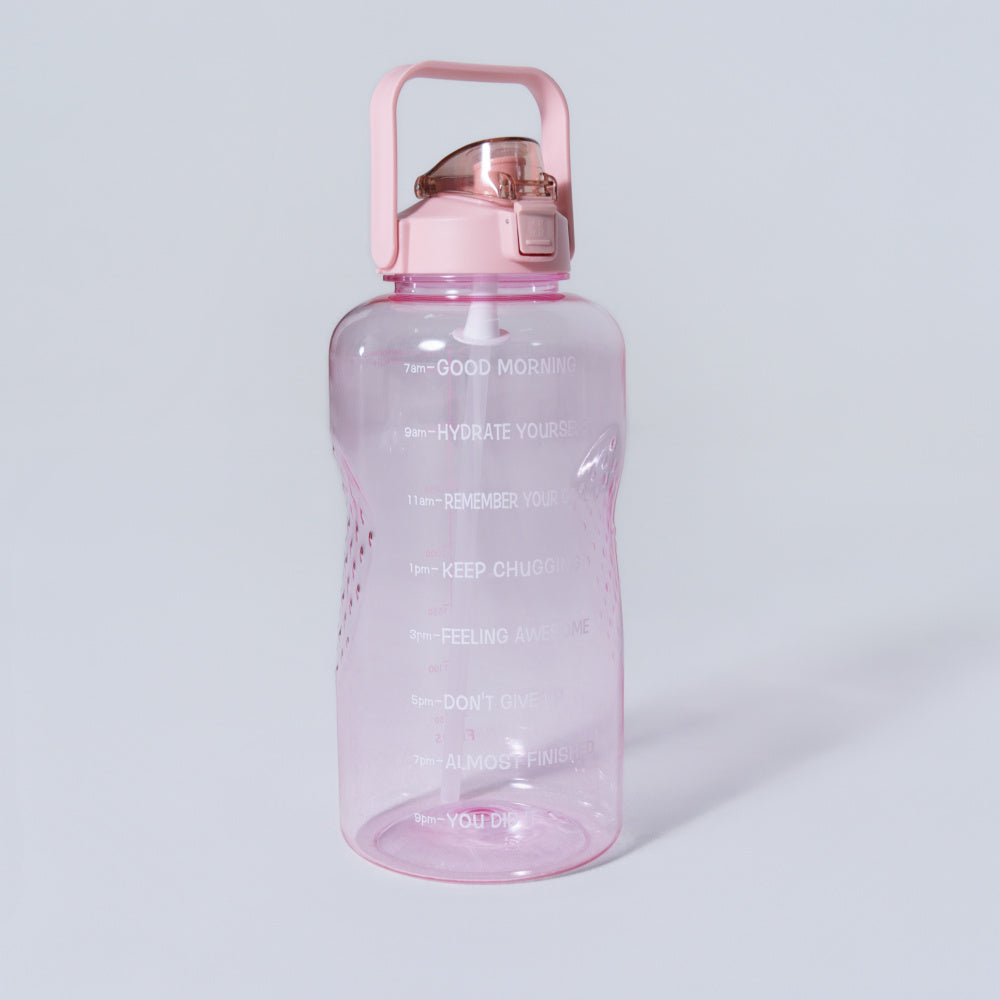 Pink Gym Water Bottle
