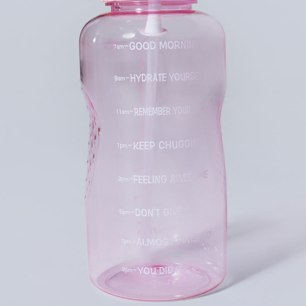 Pink Gym Water Bottle