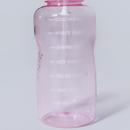 Pink Gym Water Bottle