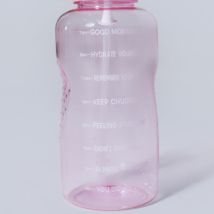 Pink Gym Water Bottle