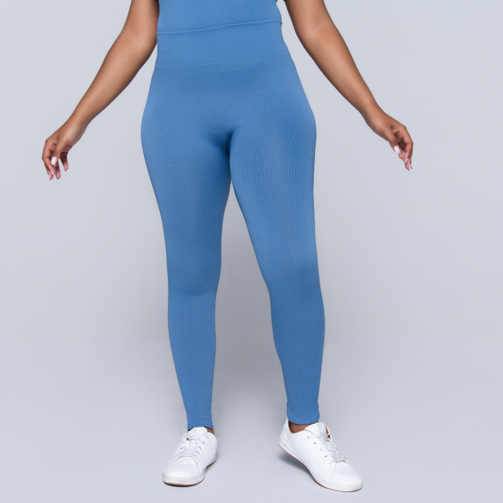 Blue Frill Edit Gym Pants