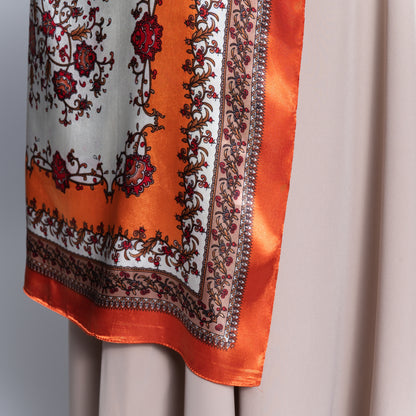 Orange Neck Scarf