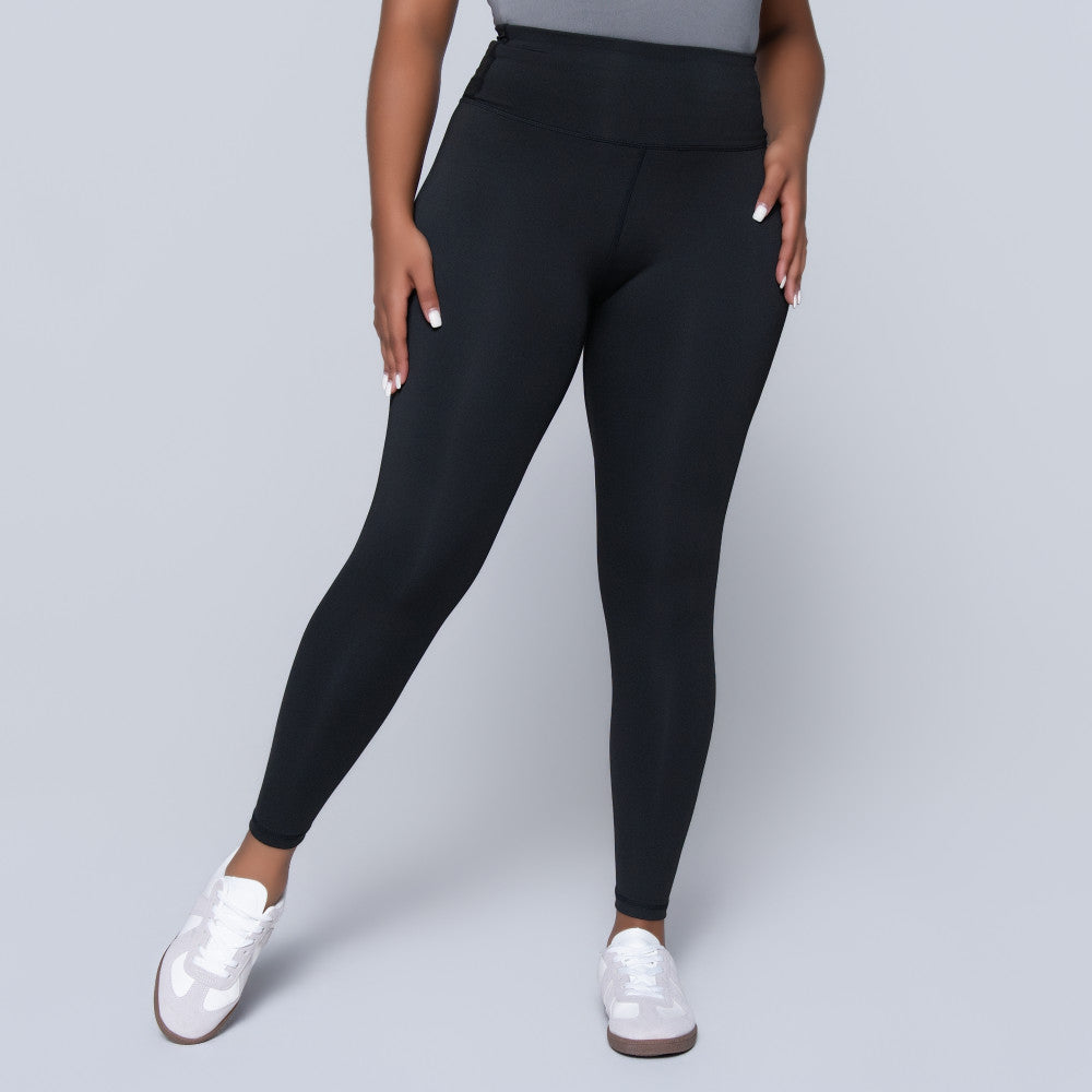 Black Active Wear Gym Pants