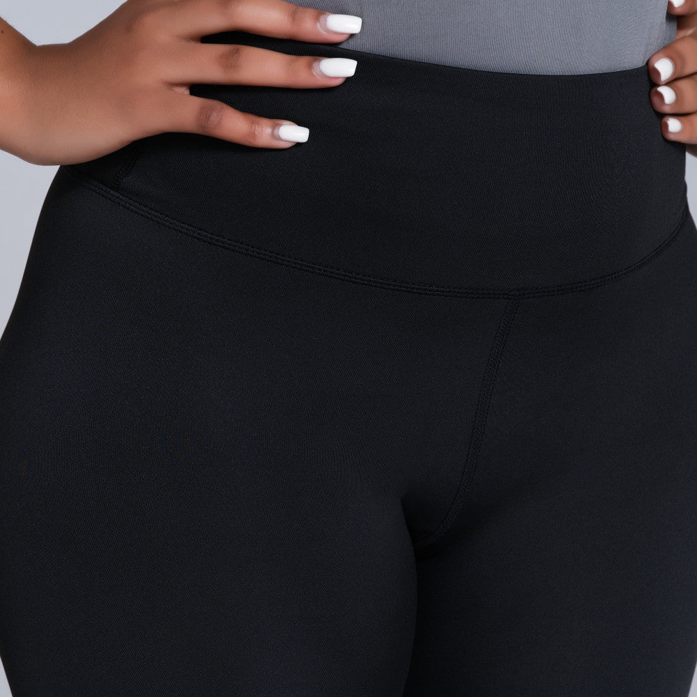 Black Active Wear Gym Pants