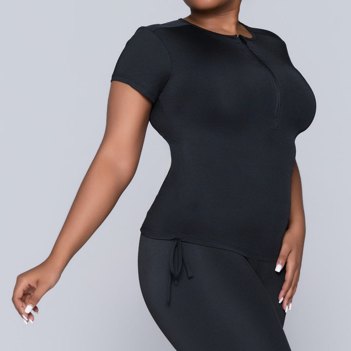 Black Gym Top