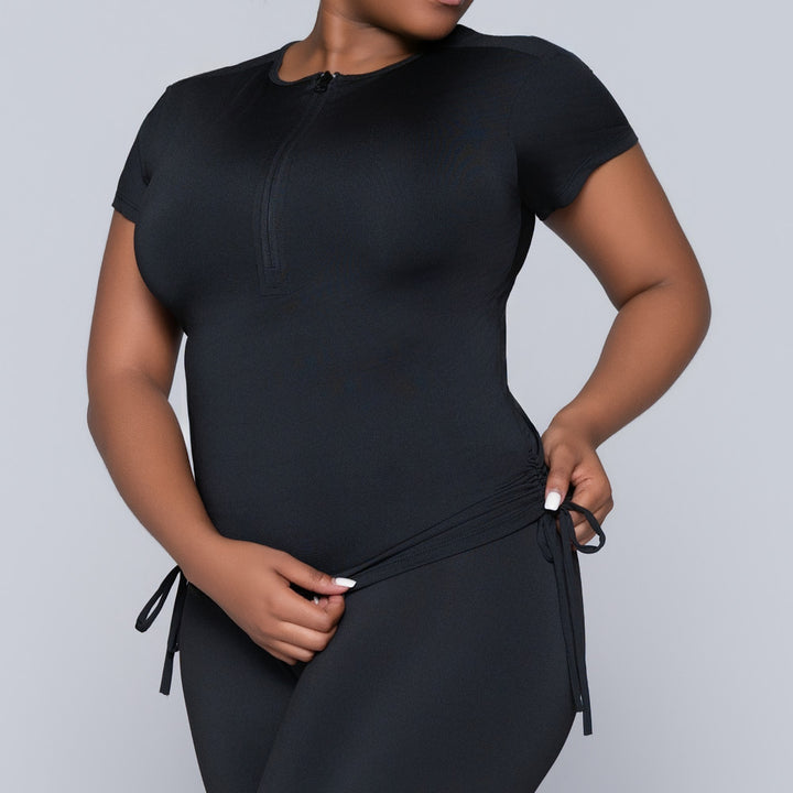 Black Gym Top