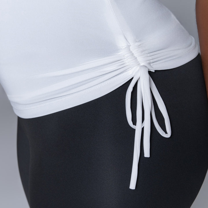 White Gym Top