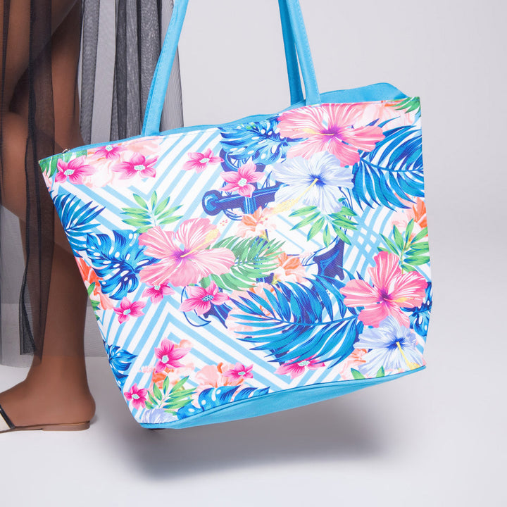 Blue Beach Bag