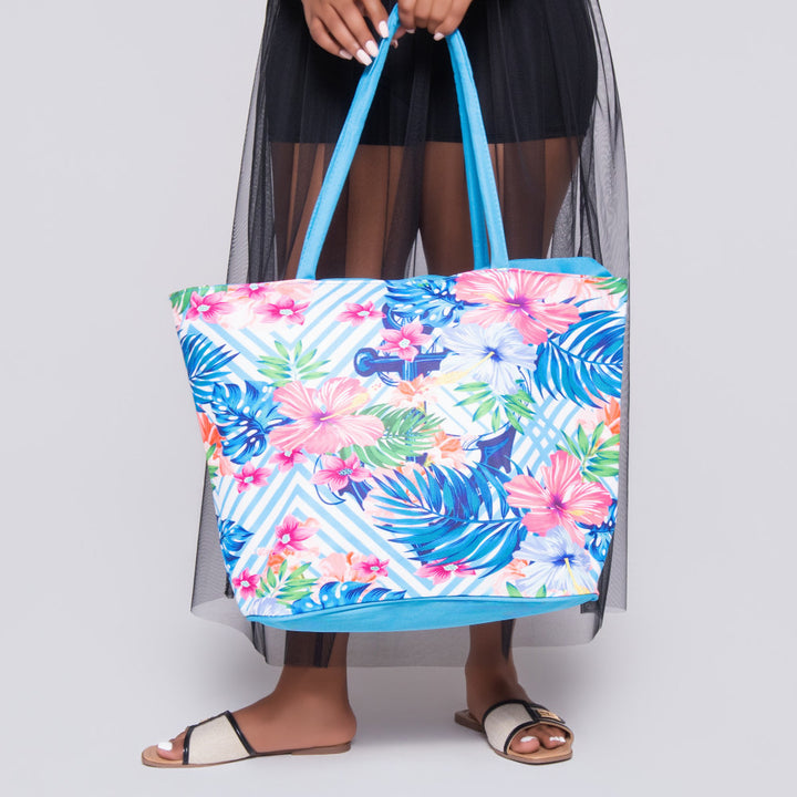 Blue Beach Bag